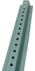 NMC P6GR-SIGN POST, STEEL, GREEN, 6 FT.  2# BAKED GREEN ENAMEL, PUNCHED WITH 3/8 DIA. HOLES 1 in. ON CENTER FULL LENGTH (1 EACH)