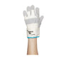 Honeywell KV224DJ Jumbo Premium Grade Leather Palm Gloves With Safety Cuff, Gunn Cut Double-Lock Kevlar Stitched And Seamless Knit Liner  (1/PR)