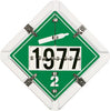 NMC PH4-PLACARD, COMBINATION, FOR PRESSURE-CARRYING VEHICLES, 5 PLACARDS AND CHANGEABLE NUMBERS (1 EACH)