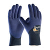 Protective Industrial Products 34-245/M Medium MaxiFlex Elite by ATG Ultra Light Weight Blue Micro-Foam Nitrile 3/4 Dipped Palm, Finger And Knuckle Coated Work Glove With Blue Seamless Nylon Knit Liner And Continuous Knitwrist  (1/PR)