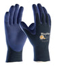 Protective Industrial Products 34-274/L Large MaxiFlex Elite by ATG Ultra Light Weight Blue Micro-Foam Nitrile Palm And Fingertip Coated Work Glove With Blue Seamless Nylon Knit Liner And Continuous Knitwrist  (1/PR)