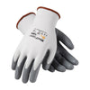 Protective Industrial Products 34-800/L Large MaxiFoam By ATG 15 Gauge Abrasion Resistant Gray Foam Nitrile Palm And Fingertip Coated Work Gloves With White Seamless Knit Nylon Liner And Continuous Knit Cuff  (1/PR)