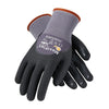 Protective Industrial Products 34-845/L 34-845/L Large MaxiFlex Endurance by ATG 15 Gauge Abrasion Resistant Black Micro-Foam Nitrile Palm And Fingertip Coated Work Gloves With Gray Seamless Knit Nylon Liner And Continuous Knit Wrist  (1/PR)