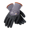 Protective Industrial Products 34-875/L Large MaxiFlex Ultimate by ATG 15 Gauge Abrasion Resistant Black Micro-Foam Nitrile Palm, Finger And Knuckle Coated Work Gloves With Gray Seamless Knit Nylon And Lycra Liner And Continuous Knit Wrist  (1/PR)