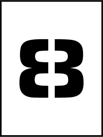 NMC PMC8-8-STENCIL, NUMBER 8, 8'' (1 EACH)