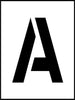 NMC PML12-STENCIL, LETTER SET, A-Z, 12'' (PAK OF 28)