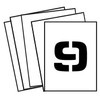 NMC PMN8-STENCIL, NUMBER SET, 0-9, 8'' (PAK OF 12)