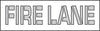 NMC PMS45-STENCIL, PARKING LOT, FIRE LANE, 8X61 (1 EACH)
