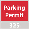NMC PP13C-PARKING PERMIT, WINDSHIELD, RED, 201-300 (PAK OF 100)