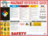 NMC PST008-POSTER, HAZMAT REFERENCE GUIDE, 18X24 (1 EACH)