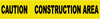 NMC PT3-2ML-TAPE, BARRICADE, CAUTION CONSTRUCTION AREA, 3X1000FT 2 MIL (1 ROLL)