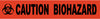 NMC PT40-TAPE, BARRICADE, CAUTION BIOHAZARD, 4 MIL 3''X1000' (1 ROLL)