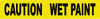 NMC PT48-TAPE, BARRICADE, CAUTION WET PAINT, 3 MIL 3''X1000' (1 ROLL)