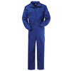 VF Imagewear Bulwark HRC2-CEC2RBRG60 60" Regular Royal Blue 9 Ounce Cotton Flame Resistant Classic Coverall With Concealed 2-Way Front Zipper Closure And 2 patch Hip Pockets, Chest Pocket  (1/EA)