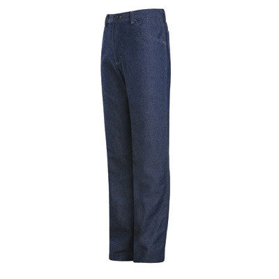 VF Imagewear Bulwark HRC2-PEJ4DW3834 38" X 34" Blue 14.75 Ounce Excel FR Cotton Denim Men's Flame Resistant Jeans With Button Closure And 5 Pockets  (1/EA)
