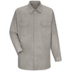 VF Imagewear Bullwar SWW2SYRGXXL  TuffWeld 2X Regular Silver Gray Cotton Flame Resistant Long Sleeve Work Shirt  (1/EA)
