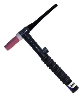Radnor 64006090  Model 17FVMT-12-R One Piece 150 Amp Air Cooled TIG Torch Package With 90° Flexible Head, 12 1/2' Rubber Power Cable And Valve (1 PER CASE)