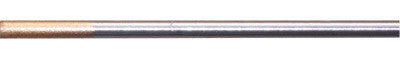 Radnor 64001903  1/4'' X 7'' Ground Finish Lanthana Tungsten Electrode (5 Per Package,  1 PACK)