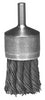 Radnor 64000420  1 1/8'' X 1/4'' Carbon Steel Knot Wire Mounted End Brush For Use On Die Grinders And Drills (1 PER CASE)