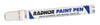 Radnor 64002391  FPWHMC White Valve Action Paint Pen  (1 CARD)