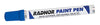 Radnor 64002410  Blue Fiber Tip Paint Pen (1 PER CASE)
