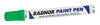 Radnor 64002411  Green Fiber Tip Paint Pen (1 PER CASE)