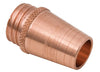 Radnor 64002560  Model 24CT-50-S 1.750'' Coarse Threaded Nozzle For Up To 450A Tweco No. 3 And No. 4 Series MIG Guns (2 Per Package)