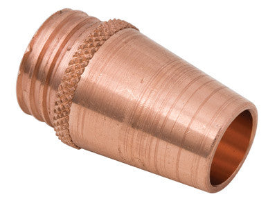 Radnor 64002561  Model 24CT-62-F 1.530'' Coarse Threaded Nozzle For Up To 450A Tweco No. 3 And No. 4 Series MIG Guns (2 Per Package)