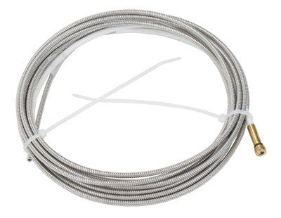 Radnor 64002746  Model 44-116-15 1/16'' X 15' Zinc Plated MB Spring Wire Liner For Use With  300 - 500 Amp Tweco Eliminator, Tweco Spray Master, Tweco X-Gun And  MIG Guns (1 PER CASE)