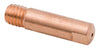 Radnor 64002954  Model 140.0387 .045'' M6 Series Standard Duty Contact Tip For Up To 250A Binzel MB 24T Series MIG Guns (25 PER CASE)