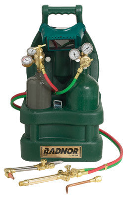 Radnor 64003013  Victor Style Tote Light-Duty Acetylene Brazing, Welding  And MC Acetylene Cylinders ,CGA-200 (Gas Not Included) (1 PER CASE)