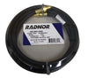 Radnor 64003359  1/4'' X 50' Black Inert Gas Hose With AW14-A Male Right Hand, B-Size Fittings (1 PER CASE)