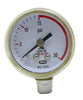 Radnor 64003418  1 1/2'' X 30 PSI Steel Red Line Gauge