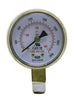 Radnor 64003443  2'' X 400 PSI Brass Replacement Regulator Gauge (1 PER CASE)
