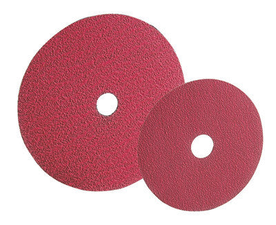 Radnor 64004543  4 1/2'' X 7/8'' 36 Grit Ceramic Fiber Disc (25 PER CASE)