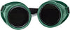 Radnor 64005080 Welding Goggles With Green Hard Plastic Frame And Shade 5 Green 50mm Round Lens  (1/EA)