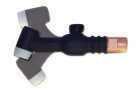 Radnor 64005532  Model 26FV 200 Amp Air Cooled Flexible Head TIG Torch Body With Valve (1 PER CASE)