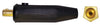 Radnor 64005717  Model DI-26F .508'' Dinse Machine Plug With In-Line Gas Hole And 5/8''-18RH Power Cable Connection (1 PER CASE)