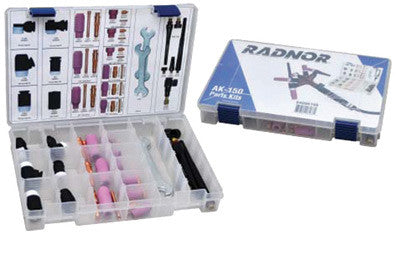 Radnor 64006166  Model AK-150 TIG Accessory Kit For 150 Amp Modular Flex Torch (1 PER CASE)