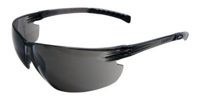 Radnor 64051225 Classic Plus Series Safety Glasses With Gray Frame And Gray Polycarbonate Hard Coat Lens  (1/EA)