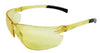 Radnor 64051228 Classic Plus Series Safety Glasses With Amber Frame And Amber Polycarbonate Hard Coat Anti-Fog Lens  (1/EA)