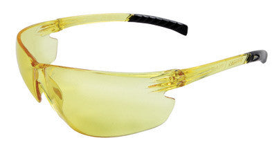 Radnor 64051227 Classic Plus Series Safety Glasses With Amber Frame And Amber Polycarbonate Hard Coat Lens  (1/EA)
