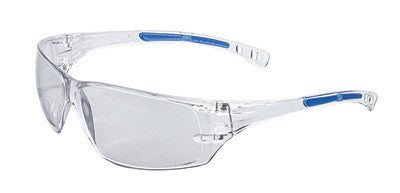 Radnor 64051240 Cobalt Classic Series Safety Glasses With Clear Frame, Clear Lens And Adjustable Temples  (1/EA)