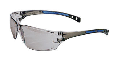 Radnor 64051242 Cobalt Classic Series Safety Glasses With Charcoal Frame, Clear Indoor/Outdoor Lens And Adjustable Temple  (1/EA)