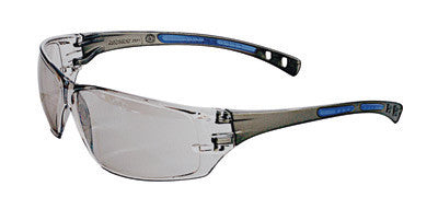 Radnor 64051243 Cobalt Classic Series Safety Glasses With Charcoal Frame, Clear Indoor/Outdoor Anti-Fog Lens And Adjustable Temple  (1/EA)