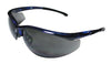 Radnor 64051310 Select Series Safety Glasses With Blue Frame And Gray Anti-Scratch Lens  (1/EA)