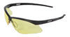 Radnor 64051517 Premier Series Safety Glasses With Black Frame And Amber Polycarbonate Lens  (1/EA)