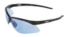 Radnor 64051518 Premier Series Safety Glasses With Black Frame And Blue Polycarbonate Lens  (1/EA)
