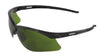 Radnor 64051525 Premier Series IR Safety Glasses With Black Frame And Green And Shade 3 Polycarbonate Lens  (1/EA)