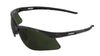 Radnor 64051526 Premier Series IR Safety Glasses With Black Frame And Green And Shade 5 Polycarbonate Lens  (1/EA)